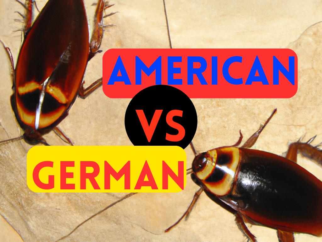 How To Get Rid Of German Roach Vs American Roach?